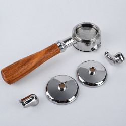 3-ühes-portafilter 4Barista 58 mm – E61 (puidust käepide)