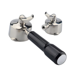 Kahe tilaga portafilter 4Barista 51 mm – De’Longhi Dedica (must käepide)