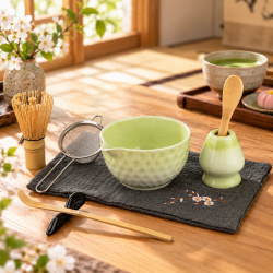 Matcha set 4Barista (light green) – keraamika komplekt matcha-tee valmistamiseks 