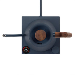 Fellow Stagg EKG PRO stone blue + walnut | Veekeetja Gooseneck