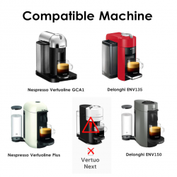 Nespresso Vertuo korduvkasutatav