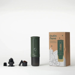 OutIn Nano 2 (Forest green) – reisikohvimasin