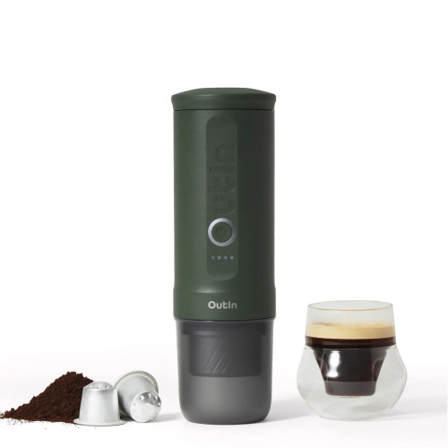 OutIn Nano 2 (Forest green) – reisikohvimasin