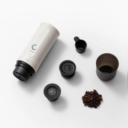 OutIn Nano 2 (Pearl white) – reisikohvimasin
