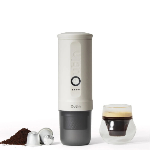 OutIn Nano 2 (Pearl white) – reisikohvimasin