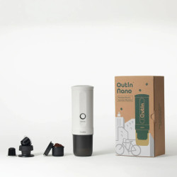 OutIn Nano 2 (Pearl white) – reisikohvimasin
