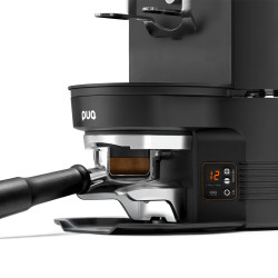 PUQ Press M3 58,3 mm – automaatne tamper (must)