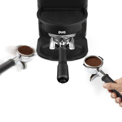 PUQ Press M3 58,3 mm – automaatne tamper (must)