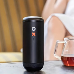 Timemore × Nuttii OX Lite – kaasaskantav elektriline kohviveski (must)
