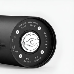 Timemore × Nuttii OX Lite – kaasaskantav elektriline kohviveski (must)