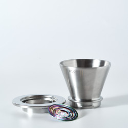 Varia FLO – roostevaba teras Dripper (Varia x Kurasu Kyoto)